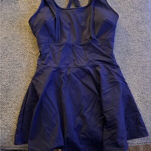 Stylish Blue Activewear Dress